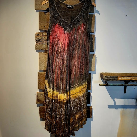 Inquatra Dresses & Skirts - Bohemian Multicolor Maxi Dress